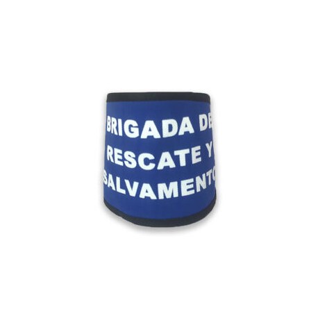 BRAZALETE DE BRIGADISTA DE RESCATE Y SALVAMENTO