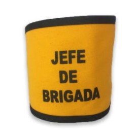 BRAZALETE DE BRIGADISTA JEFE DE BRIGADA