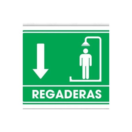 SEÑALAMIENTO REGADERAS 20×25